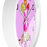 Wall Clock v3 Pink
