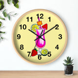 Wall Clock v3 Yellow
