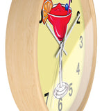 Wall Clock v2 Yellow