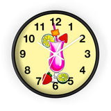 Wall Clock v3 Yellow