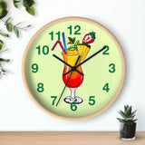 Green Wall Clock