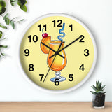 Wall Clock v5 Yellow