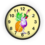 Wall Clock v4 Yellow