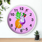 Wall Clock v4 Pink