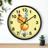 Wall Clock v5 Yellow