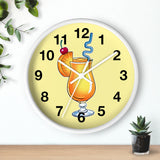 Wall Clock v5 Yellow