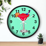Wall Clock v2 Light Teal