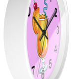 Wall Clock v5 Pink