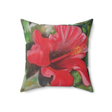 Faux Suede Square Pillow