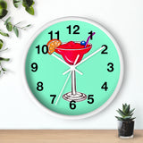 Wall Clock v2 Light Teal