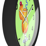 Wall Clock v5 Vivid Green