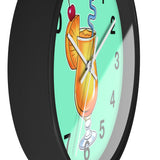 Wall Clock v5 Light Teal