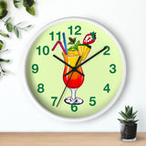 Green Wall Clock