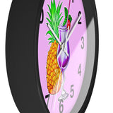 Wall Clock v4 Pink