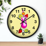 Wall Clock v3 Yellow