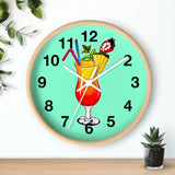 Light Teal Wall Clock