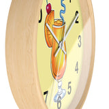 Wall Clock v5 Yellow