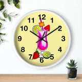 Wall Clock v3 Yellow
