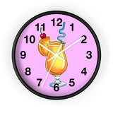 Wall Clock v5 Pink