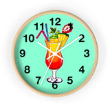 Light Teal Wall Clock