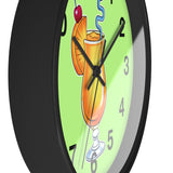 Wall Clock v5 Vivid Green