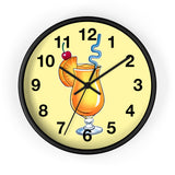 Wall Clock v5 Yellow
