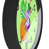 Wall Clock v4 Vivid Green