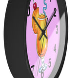 Wall Clock v5 Pink