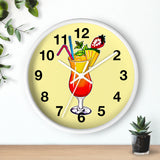 Yellow Wall Clock