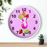 Wall Clock v3 Pink