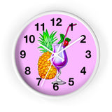 Wall Clock v4 Pink