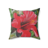 Faux Suede Square Pillow