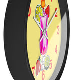 Wall Clock v3 Vivid Yellow