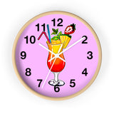 Pink Wall Clock
