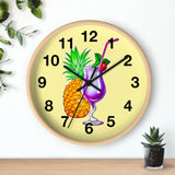 Wall Clock v4 Yellow