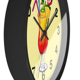 Yellow Wall Clock