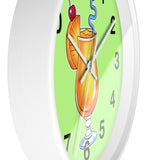 Wall Clock v5 Vivid Green