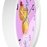 Wall Clock v5 Pink