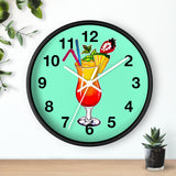 Light Teal Wall Clock