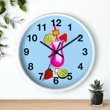 Wall Clock v3 Blue
