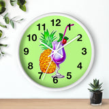 Wall Clock v4 Vivid Green