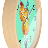 Wall Clock v5 Light Teal