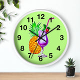 Wall Clock v4 Vivid Green