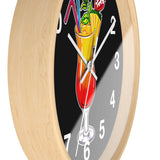 Black Wall Clock