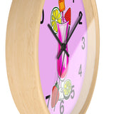 Wall Clock v3 Pink