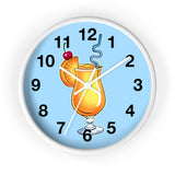 Wall Clock v5 Blue