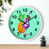 Wall Clock v4 Light Teal