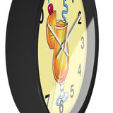 Wall Clock v5 Yellow