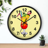Yellow Wall Clock