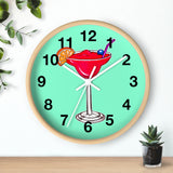 Wall Clock v2 Light Teal